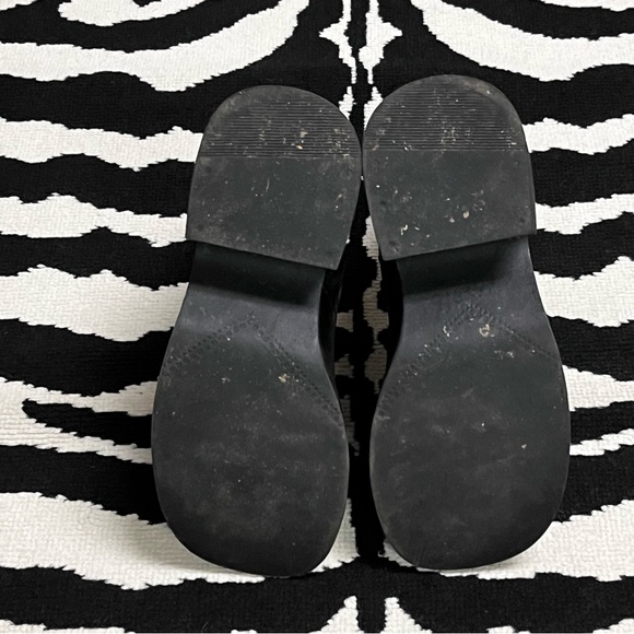 Vintage 90s Y2K SoHo Cobbler Alex Chunky Platform Leather Boots Size 8.5 - Picture 7 of 16